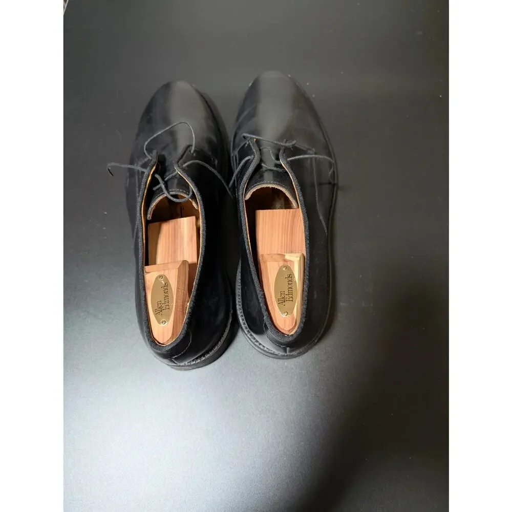 NWOB Vintage & Rare Allen Edmonds Custom Made Black Cordovan Shell Kendall 12EEE